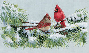 Dimensions "������ ���������" (Winter Cardinals)