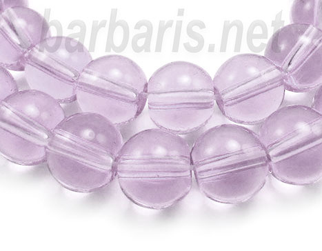Preciosa Бусины "Сиреневый шар" стекло Preciosa Бусины "Сиреневый шар" стекло (фото)