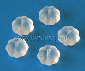 Preciosa Бусины "Белые" стекло Preciosa Бусины "Белые" стекло