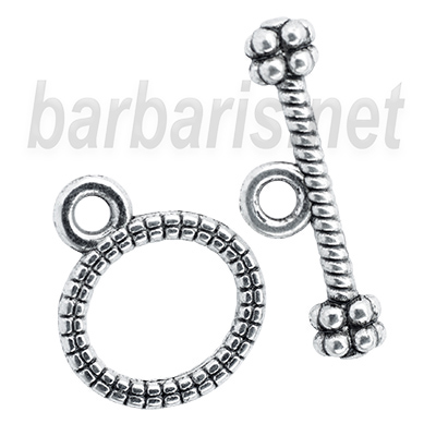 Замок-тоггл серебро Замок-тоггл серебро